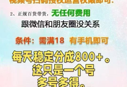 微信视频号手机就能做，每天2分钟，不花一分钱，稳定日结500-800+